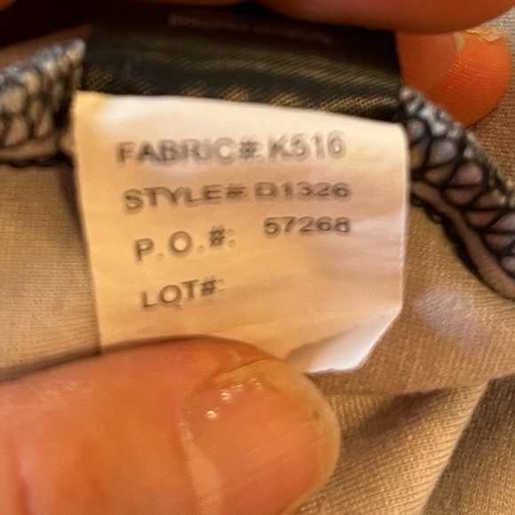 Leggings size 4 black and white - Picture 3 of 9